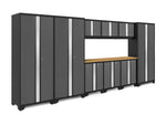 NewAge Garage Cabinets Bold Series 10-Piece Cabinet Set with 30 in. RTA Lockers-73004-Garage Giant 
