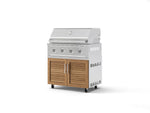 NewAge Outdoor Kitchens Stainless Steel 2-Piece Cabinet set with Grill Cabinet and Performance Grill-72958-Garage Giant 