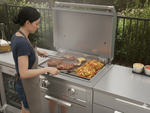 NewAge Outdoor Kitchens Classic Series 4-Piece Griddle Island · 304 Stainless Steel · SS Door · Platinum Griddle 