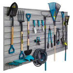 Proslat PROCORE+ 8 ft. x 4 ft. Slatwall - Gray Wood (2-Pack)-87721K-Garage Giant 