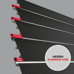 Proslat PROCORE+ 8 ft. x 4 ft. Slatwall - Carbon Fiber (3-Pack)-87753K-Garage Giant 