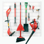 Proslat 4 ft. x 4 ft. PVC Slatwall (White)-88103-Garage Giant 