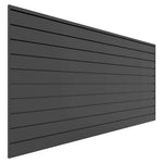 Proslat 8 ft. x 4 ft. PVC Slatwall (Charcoal)-88105-Garage Giant 