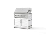 NewAge Outdoor Kitchens Stainless Steel 2-Piece Cabinet set with Grill Cabinet and Platinum Grill-72926-Garage Giant 
