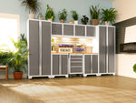 NewAge Garage Cabinets Bold Series 6-Piece Cabinet Set with 48 in. RTA Locker-55241-Garage Giant 