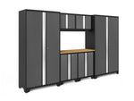 NewAge Garage Cabinets Bold Series 7-Piece Cabinet Set with 42 in. RTA Lockers-73066-Garage Giant 