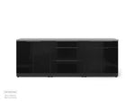 NewAge Outdoor Kitchens Aluminum 3-Piece Cabinet Set with 2-Door, 3-Drawer and Bar Cabinet-67694-Garage Giant 