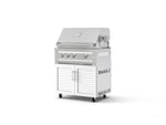 NewAge Outdoor Kitchens Stainless Steel 2-Piece Cabinet set with Grill Cabinet and Platinum Grill-72927-Garage Giant 