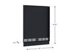 NewAge Outdoor Kitchens Classic Series Stainless Steel 24 in. Fridge Bracket Assembly-70539-Garage Giant 