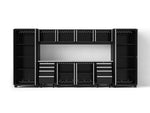 NewAge Garage Cabinets Bold Series XL 12-Piece Garage Cabinets Set with Tool, Base, Wall Cabinets and 30 in. Lockers-64041-Garage Giant 
