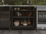NewAge Outdoor Kitchens Aluminum 6-Piece Cabinet Set with Base, Grill Cabinet, Platinum Griddle and Countertop-74999-Garage Giant 