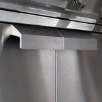 NewAge Outdoor Kitchens Outdoor Grill Island Stainless-Steel 5-Piece Cabinet Set with 3-Drawer, Grill Cabinet, Dual Side Burner and Platinum Grill - (Liquid Propane) 