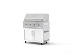 NewAge Outdoor Kitchens Stainless Steel 2-Piece Cabinet set with Grill Cabinet and Performance Grill-72922-Garage Giant 