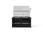 NewAge Outdoor Kitchens Stainless Steel 2-Piece Cabinet set with Grill Cabinet and Platinum Grill-74787-Garage Giant 