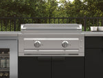 NewAge Outdoor Kitchens Stainless-Steel 6-Piece Cabinet Set with Base, Grill Cabinet, Platinum Griddle and Countertop-75111-Garage Giant 