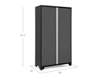 NewAge Garage Cabinets Bold Series 48 in. RTA Locker in Grey-50107-Garage Giant 