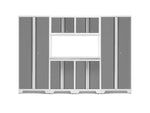 NewAge Garage Cabinets Bold Series 7-Piece Cabinet Set with 30 in. RTA Lockers-73019-Garage Giant 