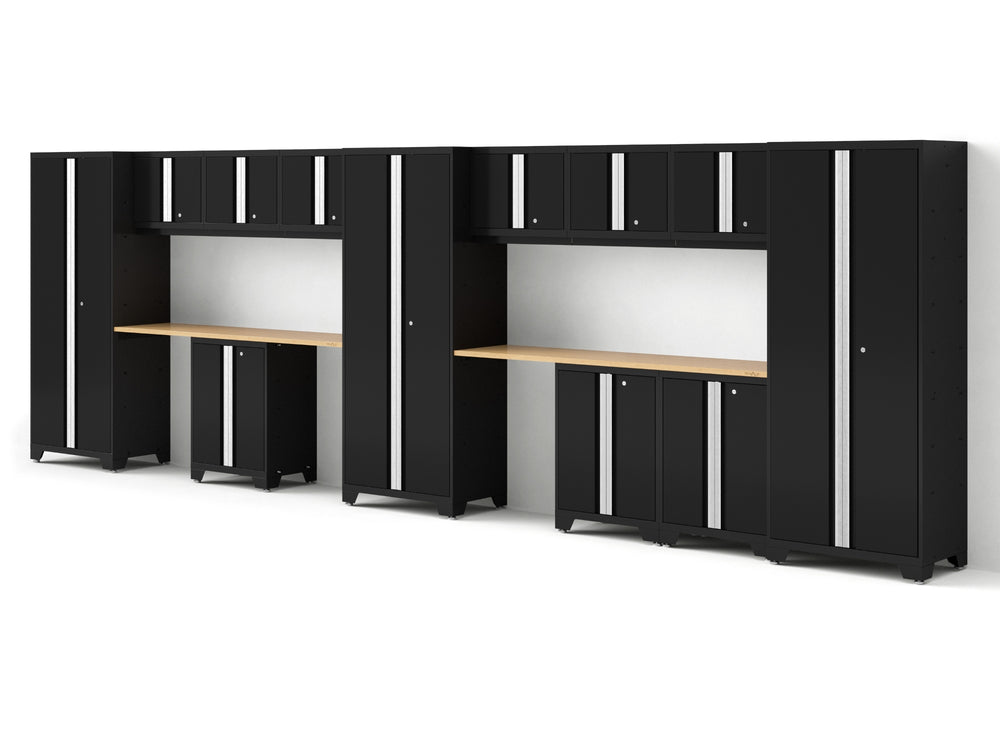 NewAge Garage Cabinets Bold Series 14PC Garage Cabinetry Set, 24-Gauge Steel, Fully Welded, 234
