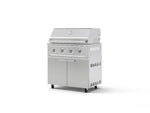 NewAge Outdoor Kitchens Stainless Steel 2-Piece Cabinet set with Casters, Grill Cabinet and Performance Grill-72946-Garage Giant 