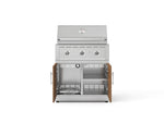 NewAge Outdoor Kitchens Stainless Steel 2-Piece Cabinet set with Grill Cabinet and Performance Grill-72954-Garage Giant 