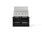 NewAge Outdoor Kitchens Stainless Steel 2-Piece Cabinet set with Grill Cabinet and Performance Grill-74783-Garage Giant 