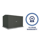 Absco Premier 10' x 7' Metal Storage Shed - Monument 