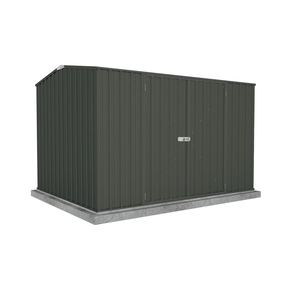 Absco Premier 10' x 7' Metal Storage Shed - Monument