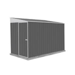 Absco Durango  5' x 10' Metal Bike Shed - Woodland Gray 