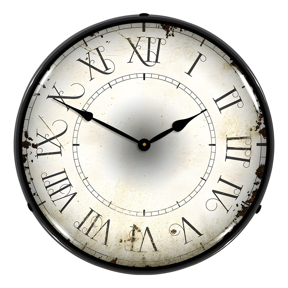 Collectable Sign and Clock Roman Antique Backlit Wall Clock-AG20111176-Garage Giant