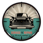 Collectable Sign and Clock Car Service and Repair Backlit Wall Clock-AG20111182-Garage Giant 