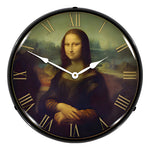 Collectable Sign and Clock Mona Lisa Backlit Wall Clock-AG23041435-Garage Giant 