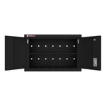 Armadillo Tough Black 11-Piece Garage Cabinet Configuration with Levelers-AR11PC58B-Garage Giant 