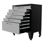 Armadillo Tough Grey 2-Piece Garage Tool Cabinet Set with Levelers-AR2PC2G-Garage Giant 