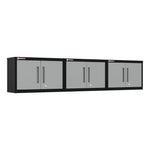 Armadillo Tough Grey Wall Cabinet (3-Pack)-AR3PC61G-Garage Giant 