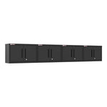 Armadillo Tough Black Wall Cabinet (4-Pack)-AR4PC62B-Garage Giant 