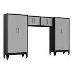 Armadillo Tough Grey 4-Piece Garage Cabinet Configuration with Levelers-AR4PC67G-Garage Giant 