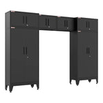 Armadillo Tough Black 6-Piece Garage Cabinet Set with Levelers-AR6PC114B-Garage Giant 