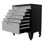 Armadillo Tough Grey 7-Piece Garage Cabinet System with Levelers 