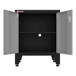 Armadillo Tough Grey 8-Piece Garage Cabinet Set with Levelers 