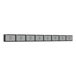 Armadillo Tough Grey Wall Cabinet (8-Pack)-AR8PC66G-Garage Giant 