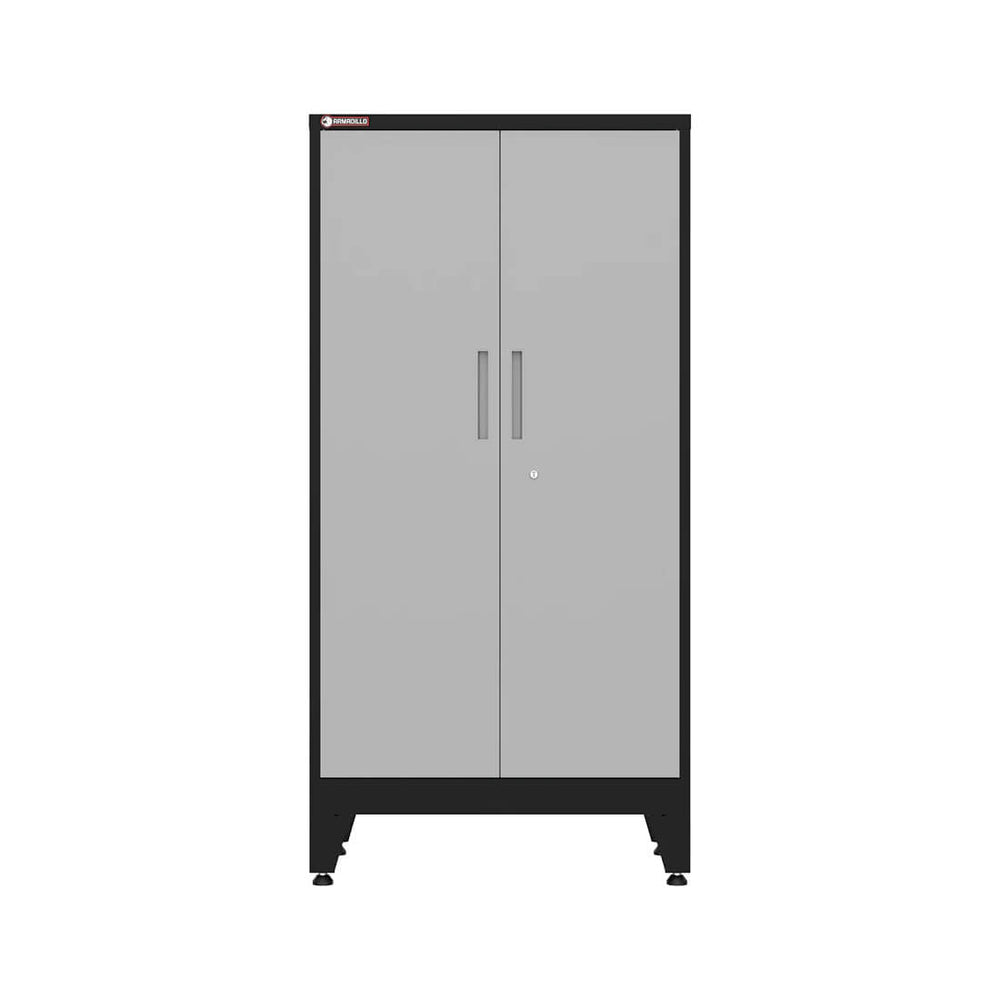 Armadillo Tough Grey Gear Locker Tall Cabinet-ARGL36BG-A-Garage Giant