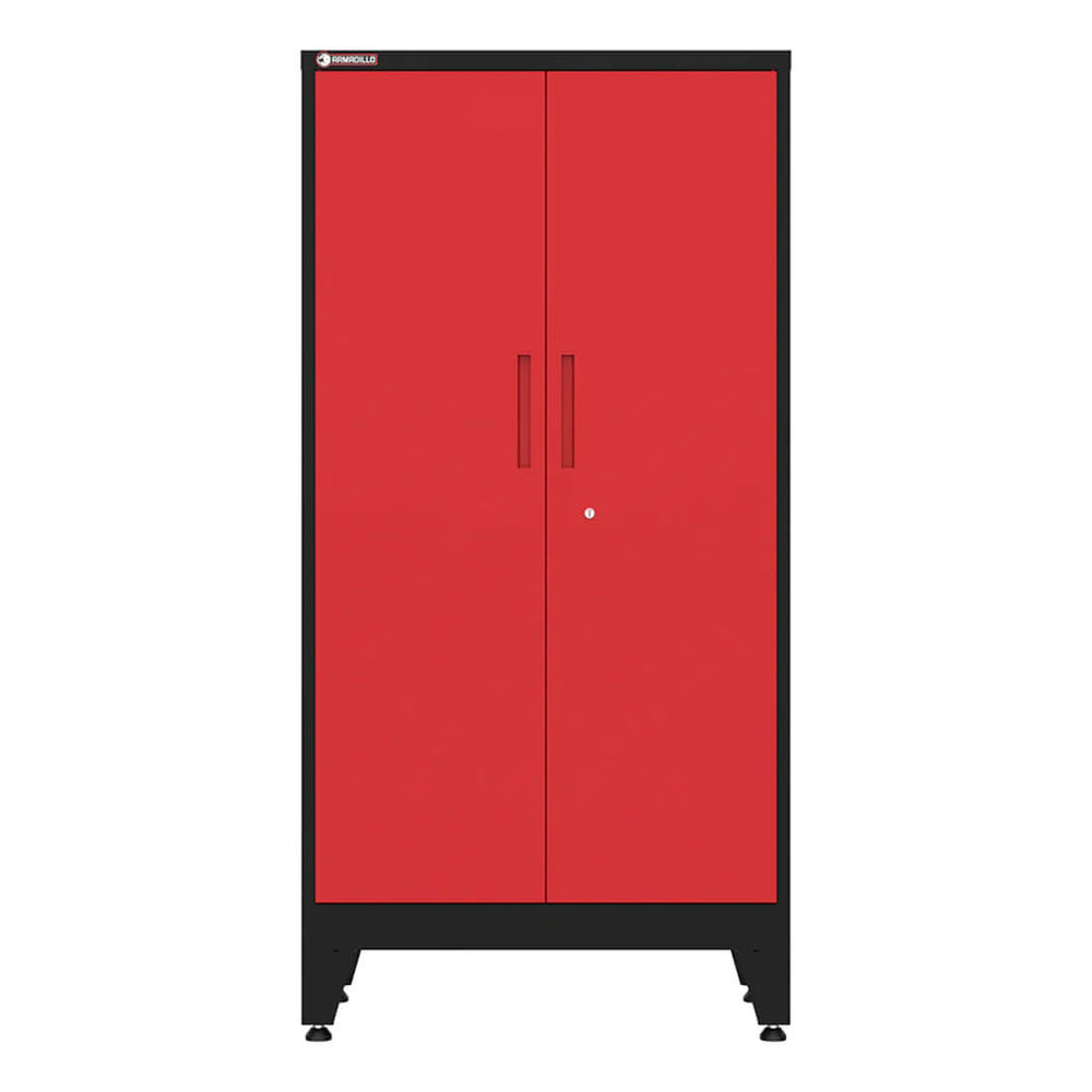 Armadillo Tough Red Gear Locker Tall Cabinet-ARGL36BR-A-Garage Giant