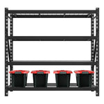 Armadillo Tough 4-Tier Mega Storage Rack-ARMR77B-Garage Giant 