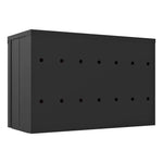 Armadillo Tough Black Wall Cabinet-ARW28BB-Garage Giant 