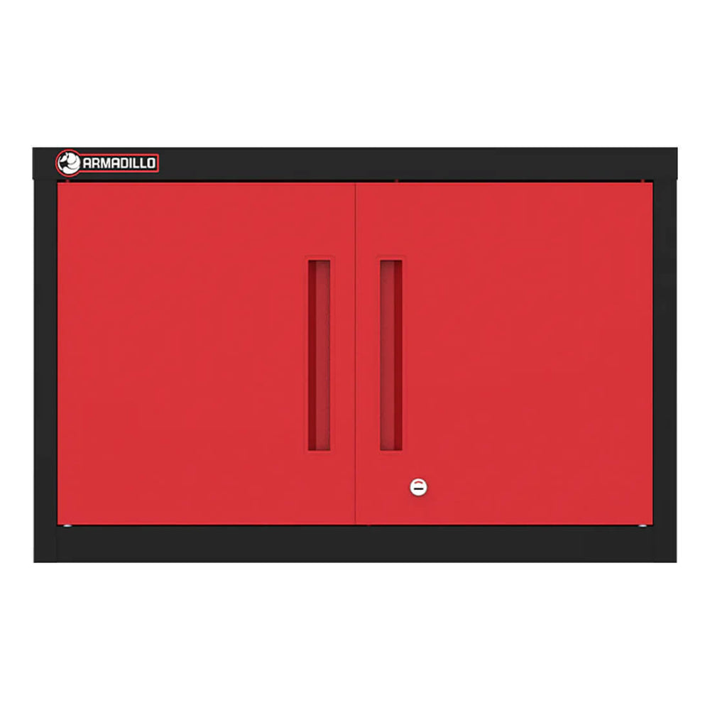 Armadillo Tough Red Wall Cabinet-ARW28BR-Garage Giant