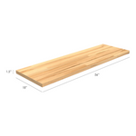 Armadillo Tough 56-Inch Hardwood Workbench Top-ARWT56-Garage Giant 