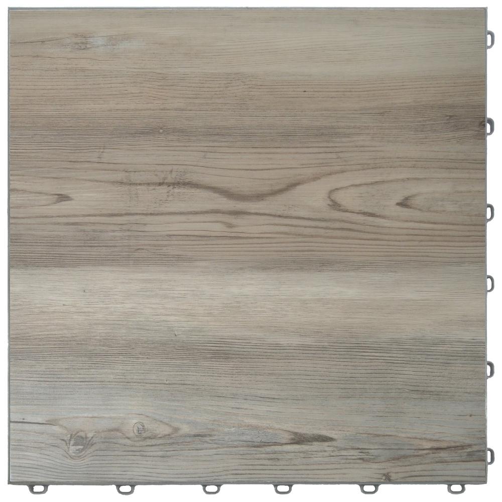 Swisstrax Ash Pine Vinyltrax Pro Garage Floor Tile (10 Pack)-505.105.150-Garage Giant