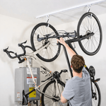 Ceiling Sam Bike Slide with 4 Hooks-CS-BKSH-2-Garage Giant 