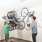 Ceiling Sam Bike Slide Pro with 8 Hooks-CS-BKSP-8-Garage Giant 
