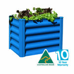 Absco The Organic Garden Co. Hakea 1.8' x 1' x 1.3' Metal Kids Garden Bed - Blue 